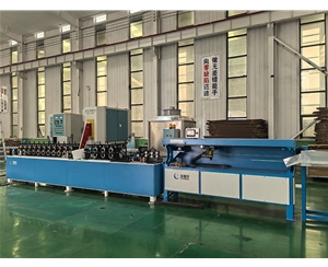 常州高频焊门窗铝隔条成型设备